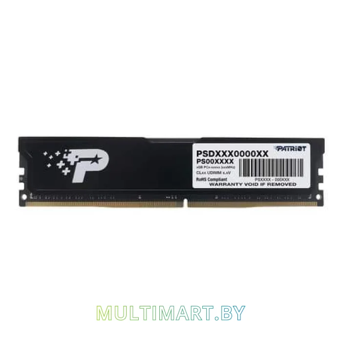 Оперативная память Patriot Signature Line 16GB DDR4 SODIMM PC4-25600 (PSD416G32002S)